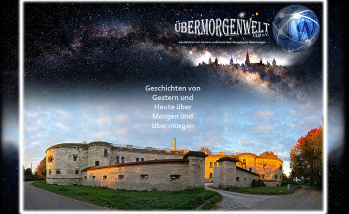 <p>Die Übermorgenwelt im Fort Albeck & Logo</p>
