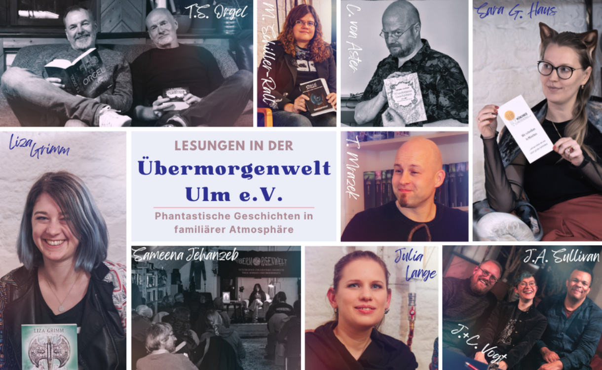 <p>Regelmäßige Lesungen in der Übermorgenwelt</p>
