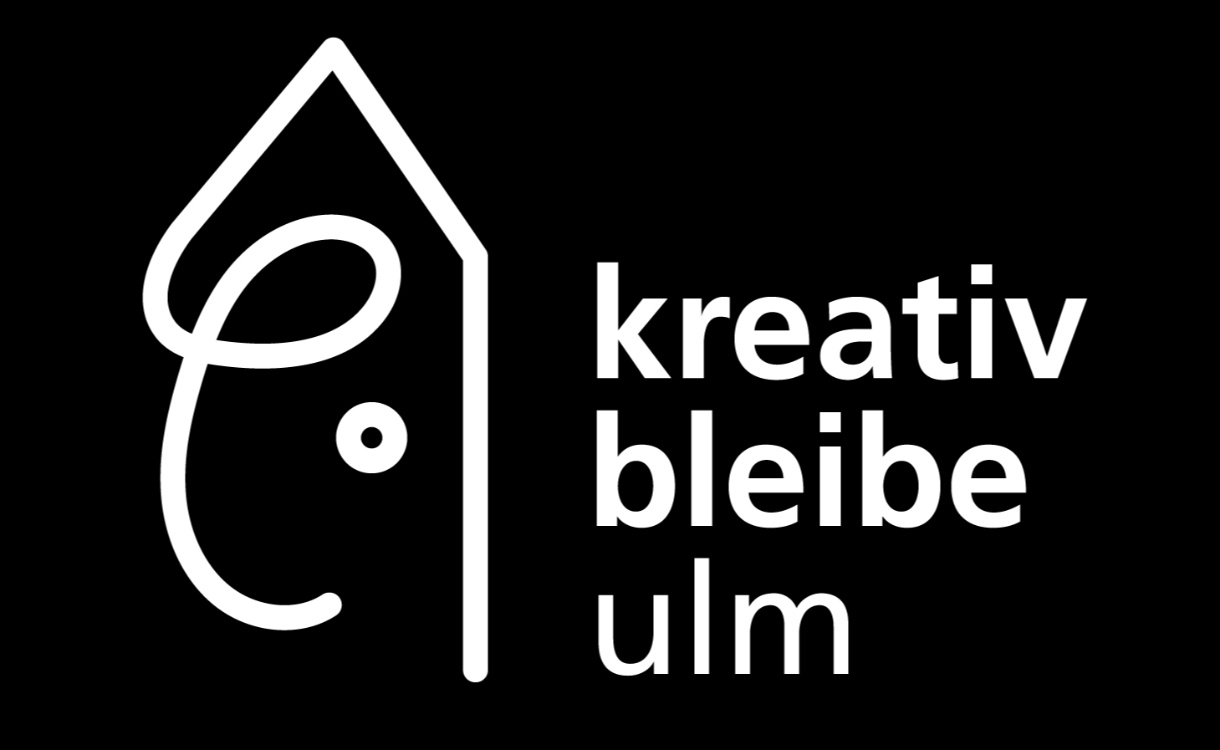 <p>Logo der kreativbleibe ulm</p>
