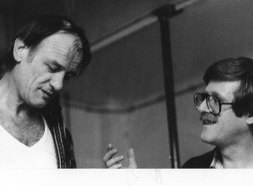 <p>Günter Buhles mit Albert Mangelsdoff, 1980 in Offenburg</p>
